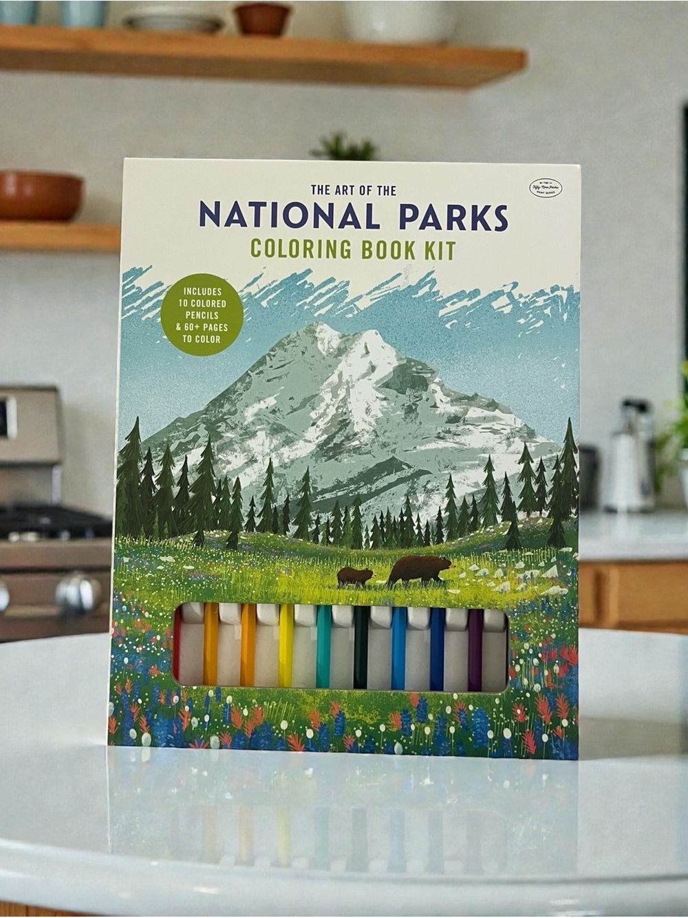 National Parks Coloring Book Kit